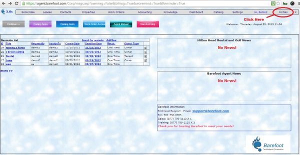 Barefoot Software Demo