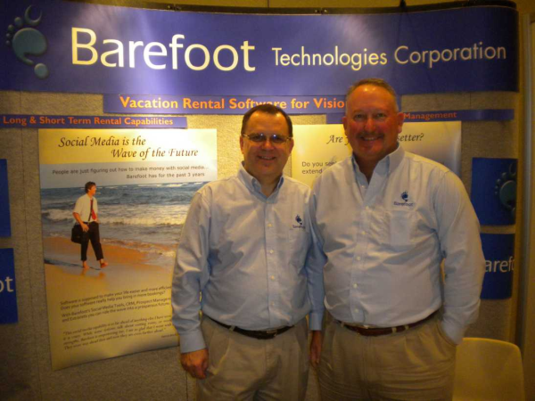 Mike and Steve at Barefoot Booth resized 600