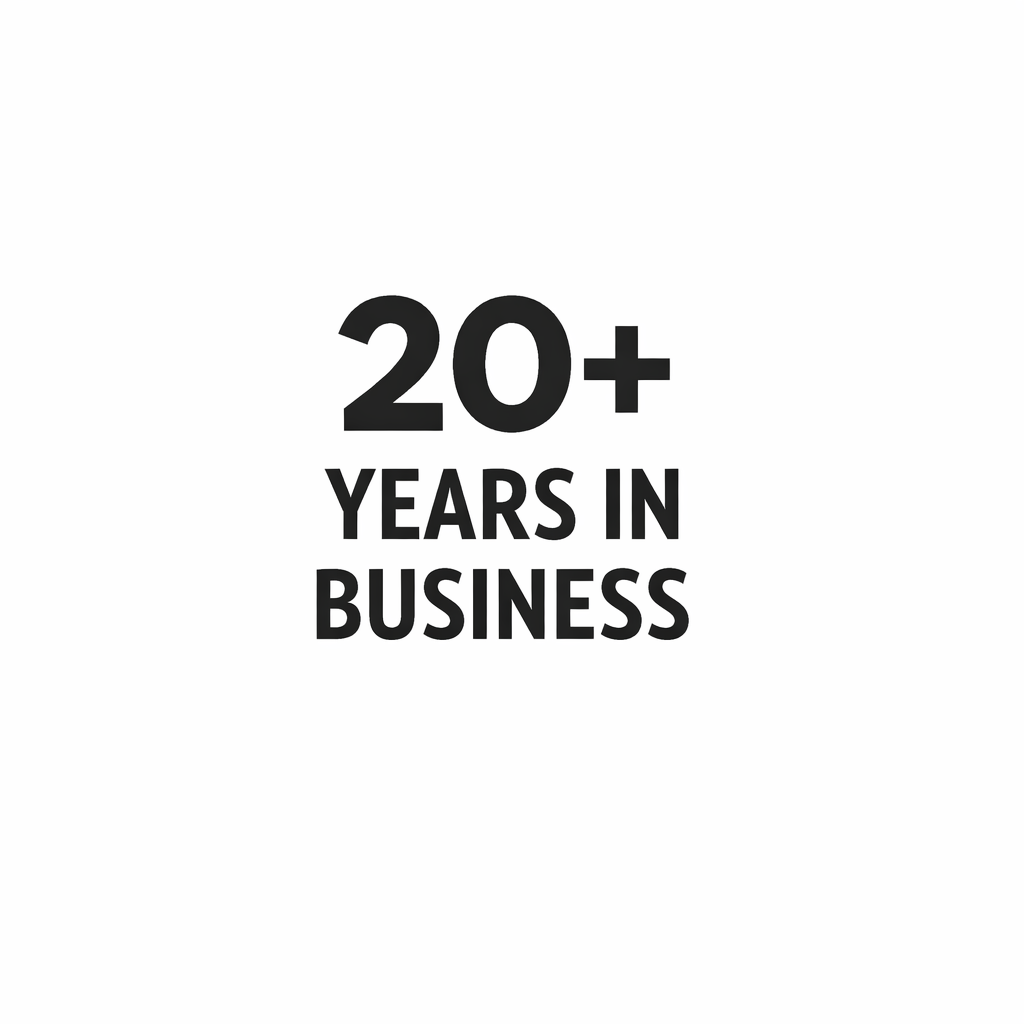 20 Years in Business Logo-1